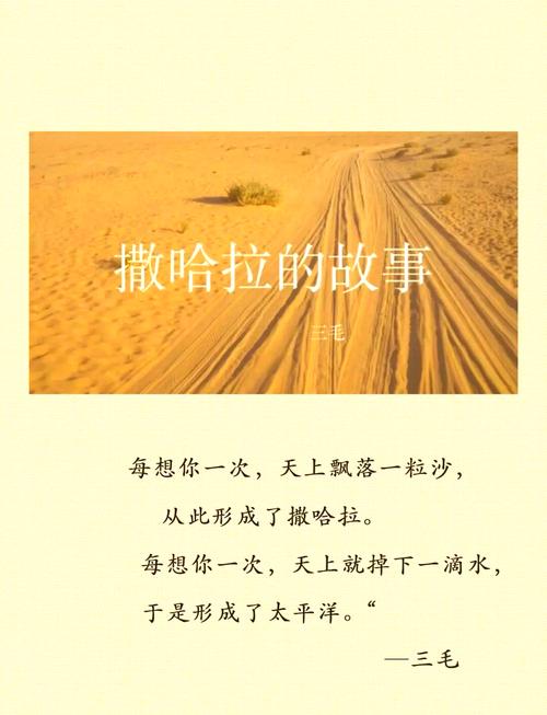 撒哈拉的故事全文在线阅读 | 三毛经典沙漠散文集