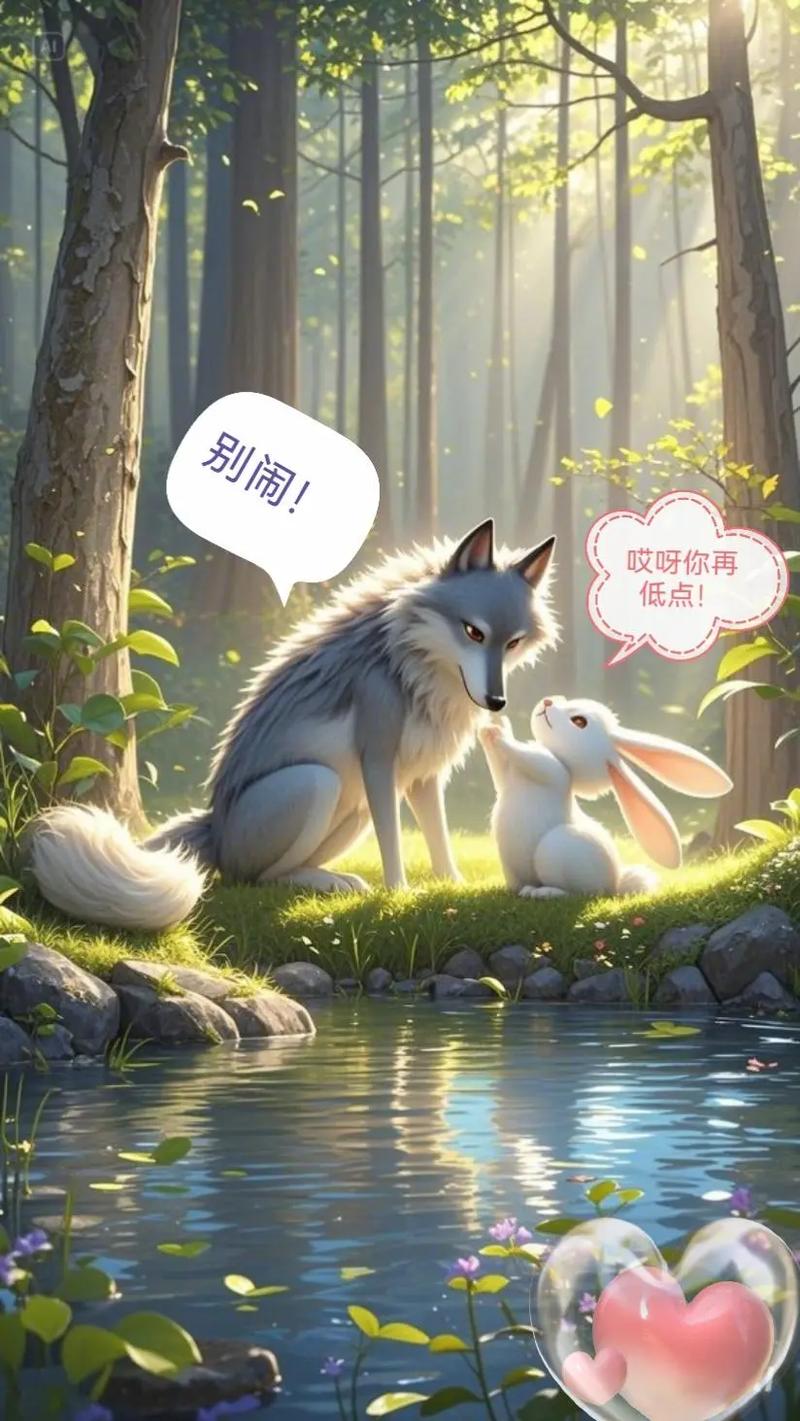 小白兔与大灰狼梵露在线阅读:童话新编,勇敢与智慧的较量