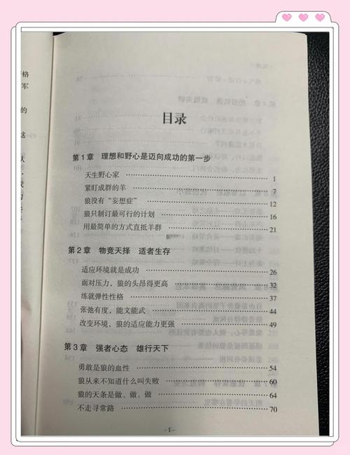 狼道在线阅读 - 揭秘狼性生存法则与团队智慧